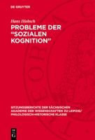 Probleme Der "Sozialen Kognition": In Memoriam Henri Tajfel (1919-1982) 3112712889 Book Cover