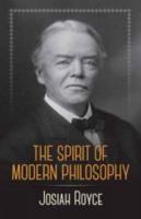 The Spirit of Modern Philosophy 1016168578 Book Cover