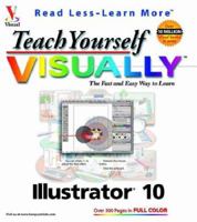 Teach Yourself VISUALLY Illustrator 10 0764536540 Book Cover