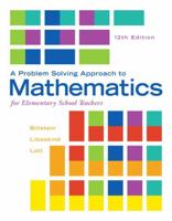 A problem solving approach to mathematics for elementary school teachers 0321156803 Book Cover