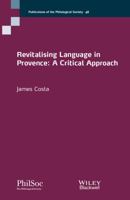 Revitalising Language in Provence: A Critical Approach 111924353X Book Cover