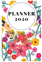 2020 Planner: 2020 Planner Weekly and Monthly: A Year Planner Calendar Schedule Organizer and Journal Notebook with Inspirational Quotes and Floral 1676784233 Book Cover