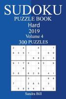 300 Hard Sudoku Puzzle Book 2019 1724250396 Book Cover