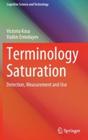 Terminology Saturation: Detection, Measurement and Use 9811686297 Book Cover