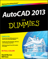 AutoCAD 2013 for Dummies 1118281128 Book Cover