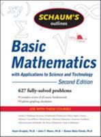 Schaum's Outline of Basic Mathematics with Applications to Science and Technology, 2ed 0071611592 Book Cover