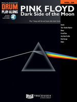 Pink Floyd: Dark Side of the Moon [With CD (Audio)] (Hal Leonard Drum Play-Along) 1423492552 Book Cover