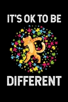 It's Ok to Be Different: Journal / Notebook / Diary Gift - 6x9 - 120 pages - White Lined Paper - Matte Cover 171192542X Book Cover