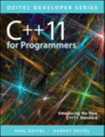 C++11 for Programmers 0133439852 Book Cover