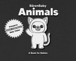 Animals: A High-Contrast Book for Babies: A High-Contrast Book for Babies B0G4V5SL35 Book Cover