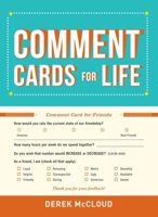 Comment Cards for Life 1440586322 Book Cover