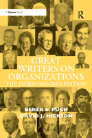 Great Writers on Organizations 1032180021 Book Cover