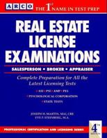 Master RealEstate License Examinations4E (Arco Master Real Estate License Examinations) 0671848356 Book Cover