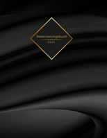 Reservierungsbuch 2020: Reservierungsbuch für Restaurants, Bistros und Hotels | 370 Seiten - 1 Tag=1 Seite | Der Terminkalender für Ihre ... schwarze Welle Deluxe (German Edition) 1713057719 Book Cover