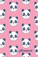 Notebook: Cute Panda Bear Kawaii Composition Notebook Japanese Otaku Anime lovers 120 Blank lined pages 6 x 9 Journal Planner organizer School 1660363306 Book Cover