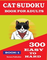 Cat Sudoku Book-1: Sudoku books for adults gift for cat lovers B091F3LDKR Book Cover