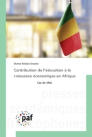 Contribution de l'éducation à la croissance économique en Afrique (French Edition) 3841631800 Book Cover