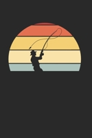 Angeln Fischen Notizbuch: Angeln Fischen Notizbuch für Liebhaber / Notizheft / Notizblock A5 (6x9in) Dotted Notebook / Punkteraster / 120 gepunktete Seiten (German Edition) 1677017945 Book Cover