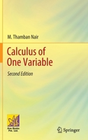 Calculus of One Variable 3030886395 Book Cover