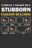 English Bulldog Journal: A English Bulldog Notebook Gift For Dog Lover's 6 X 9 120 Blank Lined Pages 1098720474 Book Cover