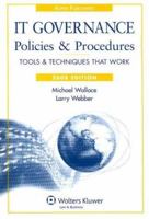 It Policies and Procedures: Tools & Techniques That Work 2004 145482560X Book Cover