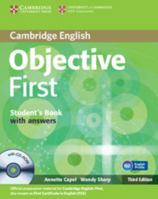 Objective First Student's Book with Answers [With CDROM] 0521178797 Book Cover