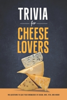 Trivia for Cheese Lovers: 140 Questions to Quiz Your Knowledge of Gouda, Brie, Feta, and More! B0GMC581DS Book Cover