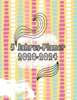 5 Jahres-Planer 2020 - 2024: 5 jahres kalender 2020 * Wochenplaner * Taschenkalender * Terminkalender von Januar 2020 bis Dezember 2024 (German Edition) 1698561202 Book Cover