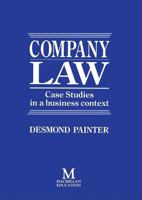 Company Law: Case Studies in a Business Context 033343465X Book Cover