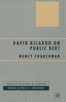 David Ricardo on Public Debt 134942482X Book Cover