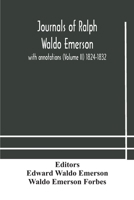 Journals of Ralph Waldo Emerson: with annotations (Volume II) 1824-1832 9354180698 Book Cover