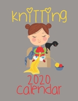 Knitting 2020 Calendar 1711188972 Book Cover