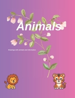 Children's book with drawing and information about animals B0H1HP9RVF Book Cover