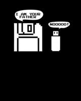 I Am Your Father Nooooo!: Funny Floppy Disk I Am Your Father Noooooo! USB Pun 2020-2021 Weekly Planner & Gratitude Journal (110 Pages, 8" x 10") Blank ... Moments of Thankfulness & To Do Lists 1672750024 Book Cover