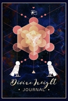 Divine Insight Journal: Soul Spirit Ba Bird - Platonic Solid Metronomes Cube Lined Notebook Journal - Egyptian Kemetic - 120 Pages - Large (6 x 9 inches) 1660193826 Book Cover