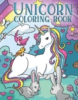 Unicorn coloring book: For kids B08RRCMCJ4 Book Cover