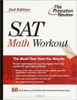 Sat Math Workout (Princeton Review Series) 0375761772 Book Cover