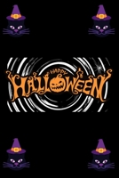Happy Halloween: Halloween College-ruled_6 x 9_100_Page Blank Lined Paperback Journal/Notebook 1695513347 Book Cover