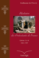 Histoire des Protestants de France, livres 1 à 4 (1521-1787) (French Edition) B089CSNH5R Book Cover