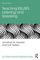 Teaching ESL/EFL Listening and Speaking (ESL & Applied Linguistics Professional Series) 0367195534 Book Cover