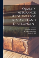 Quality Assurance Guidelines for Research and Development 1016289065 Book Cover