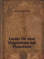 Lieder Fur Eine Singstimme Mit Pianoforte 1016289693 Book Cover