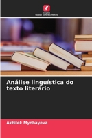Análise linguística do texto literário (Portuguese Edition) 6206963748 Book Cover