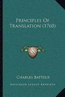 Principles of Translation 1120020751 Book Cover