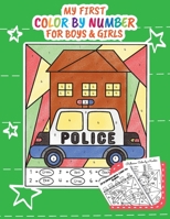 My First Color by Number for boys and girls: Fun for boys and girls, Educational Worksheets 170980792X Book Cover