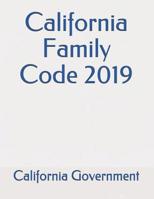 California Family Code 2019 1095456504 Book Cover