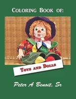 Coloring Book of: Dolls and Toys B08QRXR859 Book Cover