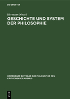 Geschichte und System der Philosophie 3112668472 Book Cover