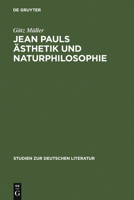 Jean Pauls Asthetik Und Naturphilosophie 3484180730 Book Cover