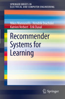 Recommender Systems for Learning 1461443601 Book Cover